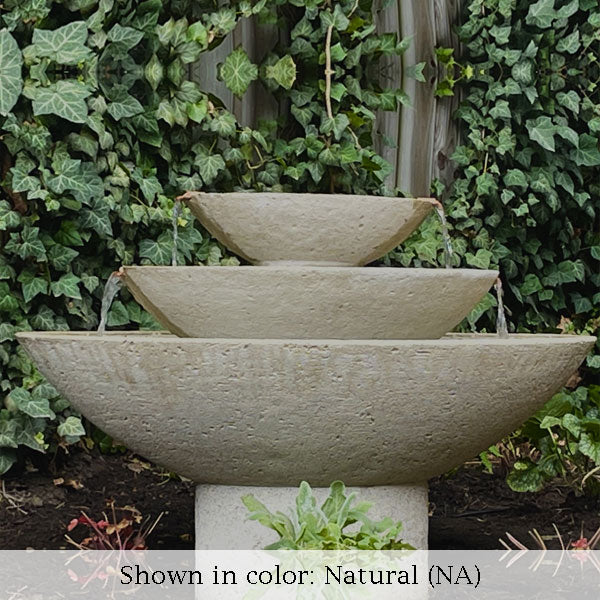 【美品】OVALTONE FOUNTAIN Jensen Oval Fountain | Garden Water Feature – Soothing Company