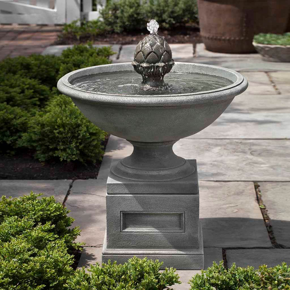 Williamsburg chiswell fountain in action
