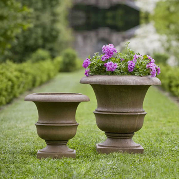large purple plant pots Williamsburg Wren Planter, Large Campania International, Natural (NA)
